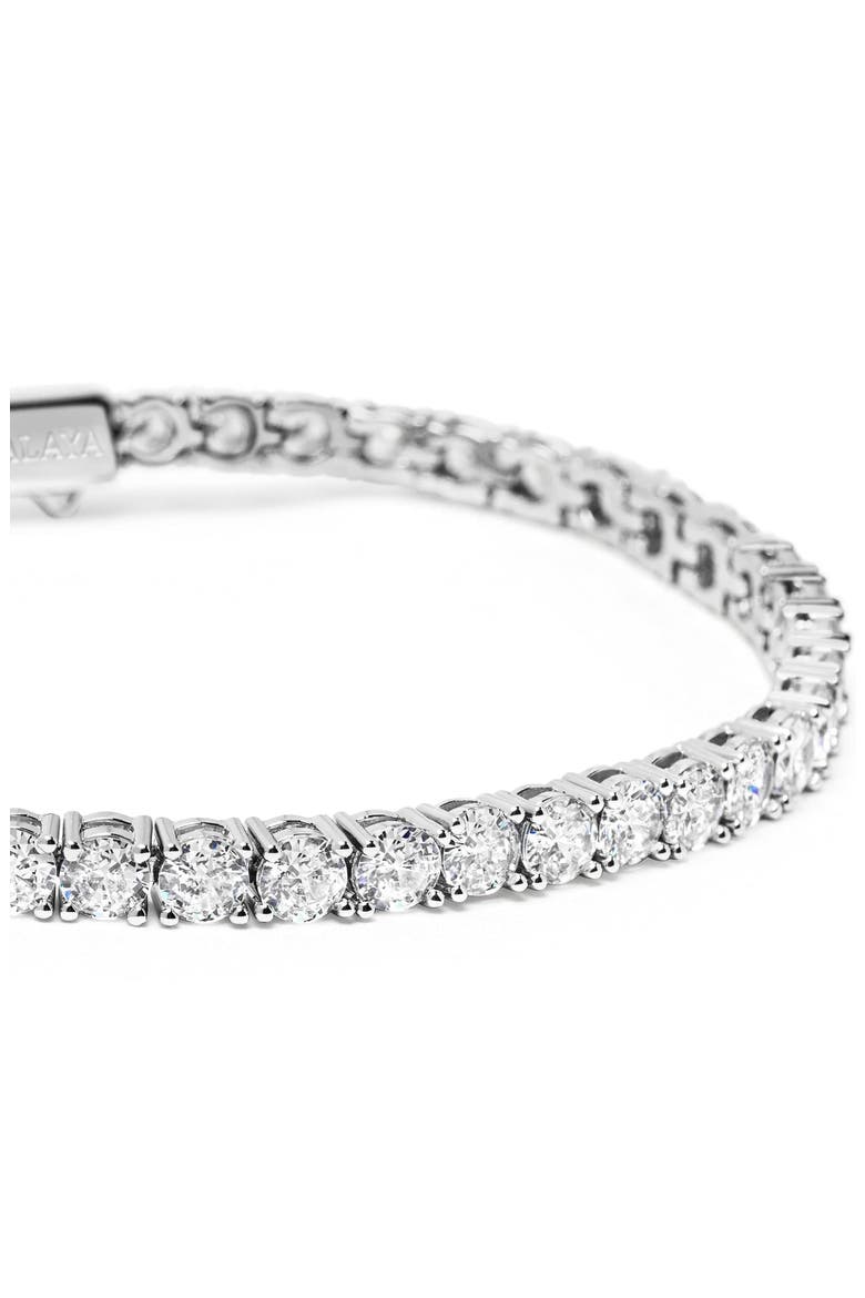 Tennis Bracelet, Alternate, color, Silver