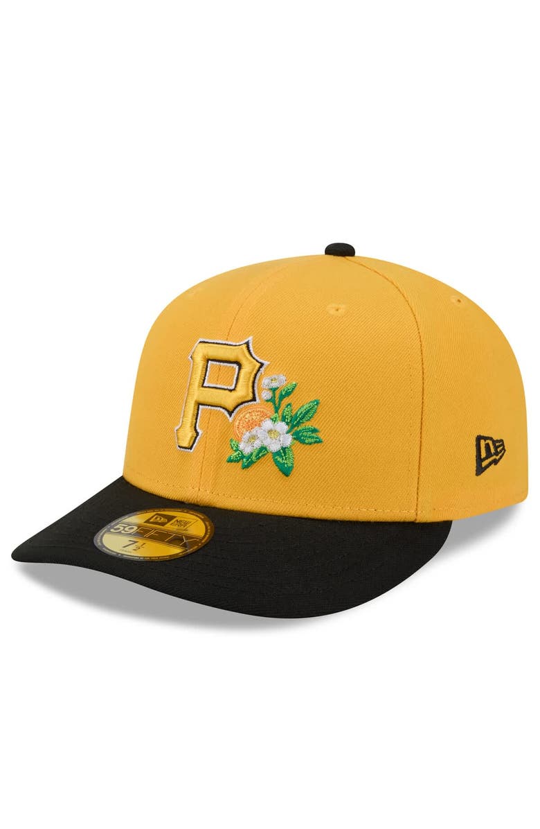 New Era Men's New Era  Gold/Black Pittsburgh Pirates 2026 Spring Training 59FIFTY Fitted Hat, Alternate, color, Gold