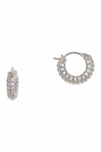 NORDSTROM RACK CZ Huggie Hoop Earrings