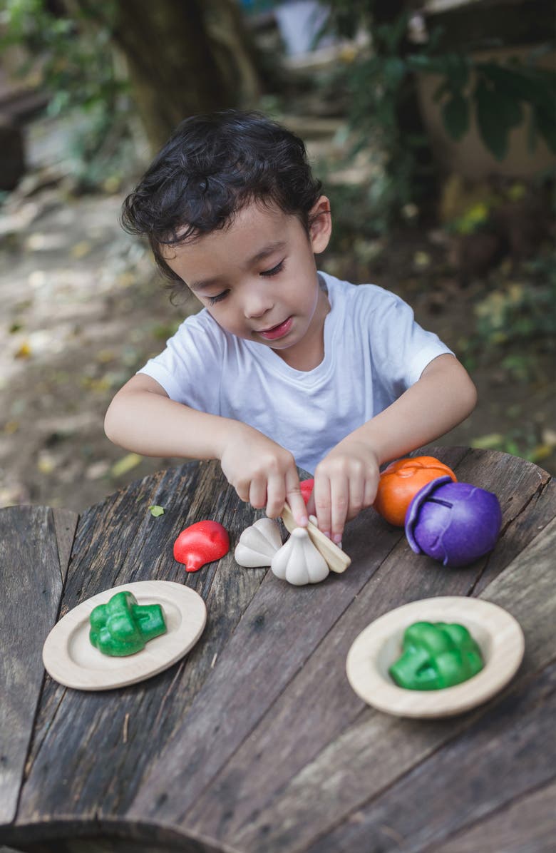 PlanToys<sup>®</sup> Veggie Playset, Alternate, color, Assorted