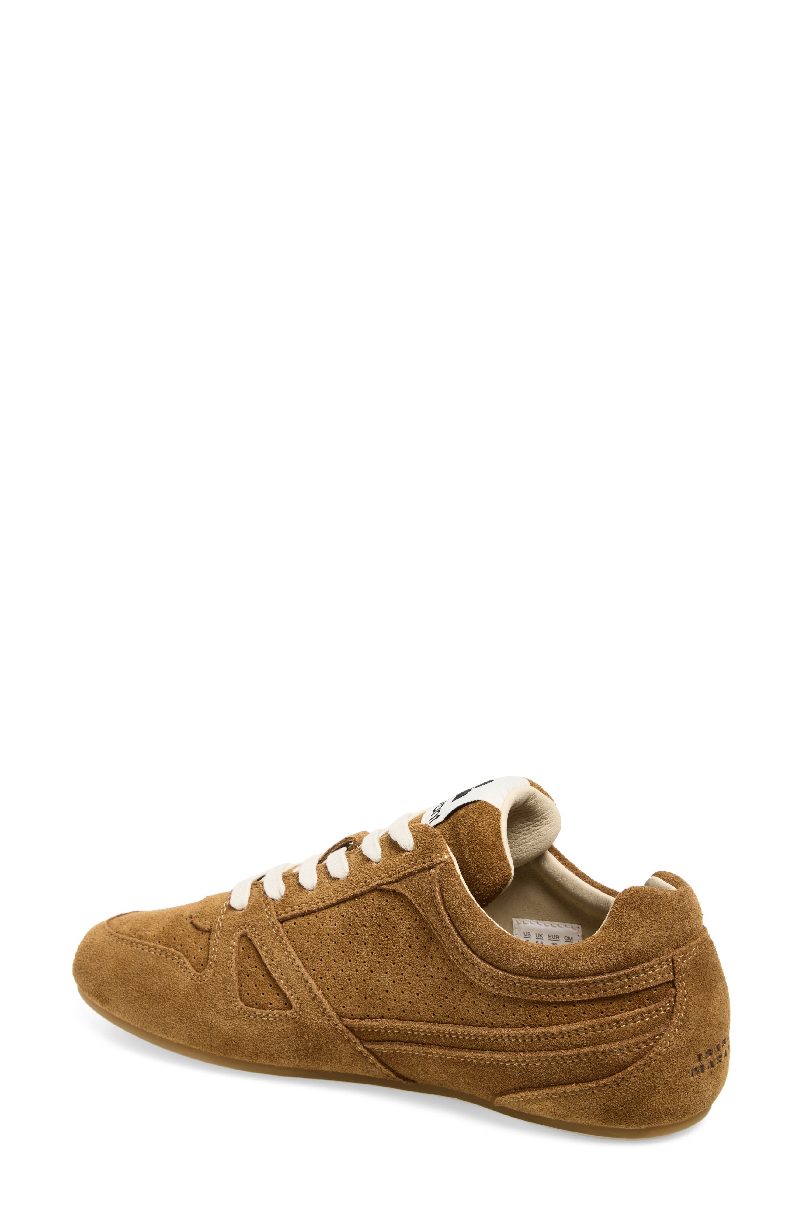 Isabel Marant Senny Low Top Sneaker, Alternate, color, Cognac