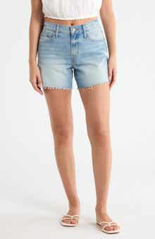 Lucky Brand '90s Raw Hem Denim Shorts