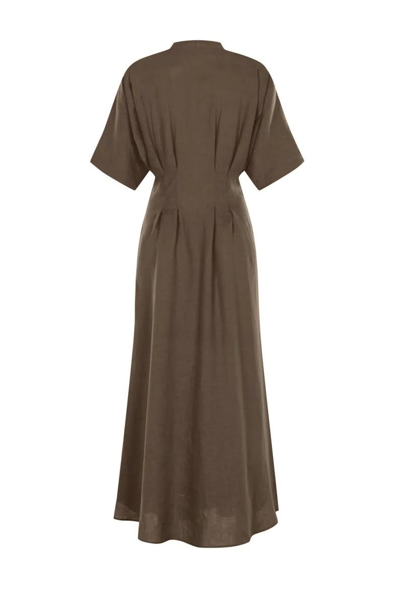 Samara Maxi Dress, Alternate, color, BROWN