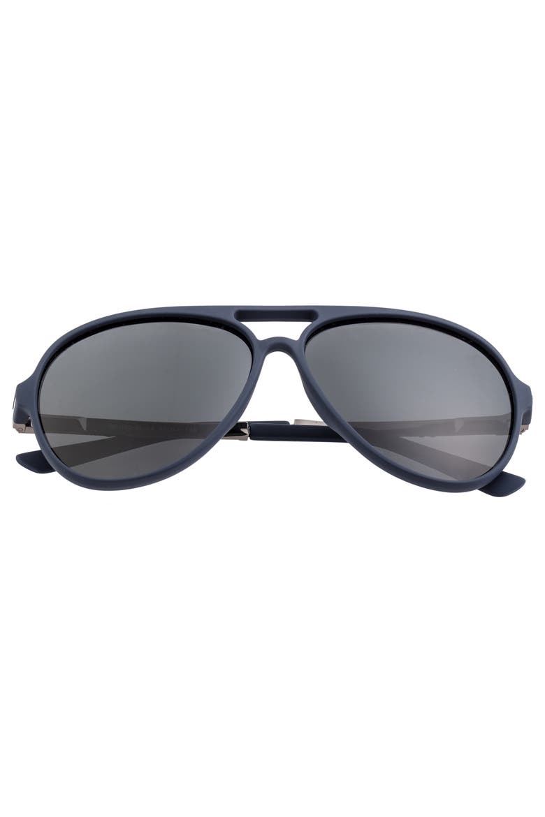 Spencer Polarized Sunglasses, Alternate, color, Navy/Black