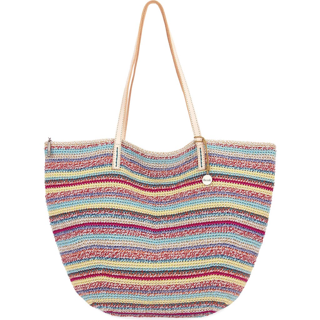 The Sak Faye Tote Bag In Eden Stripe
