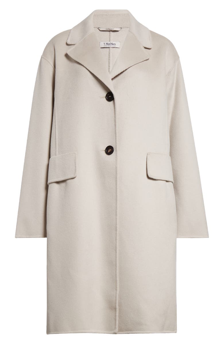 Max Mara Double Face Wool Coat, Alternate, color, 