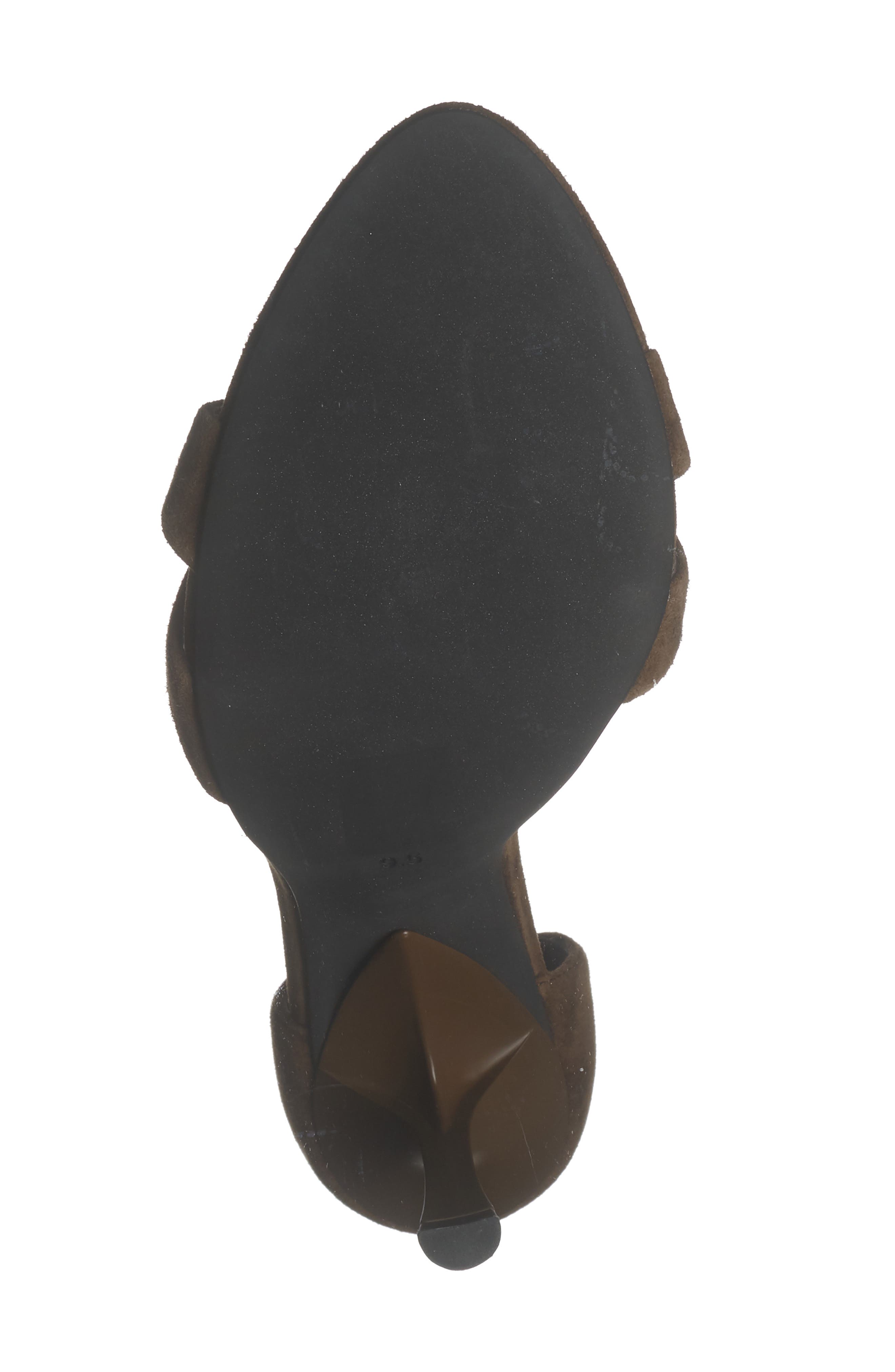 Jeffrey Campbell Graciela Sandal, Alternate, color, Brown Suede