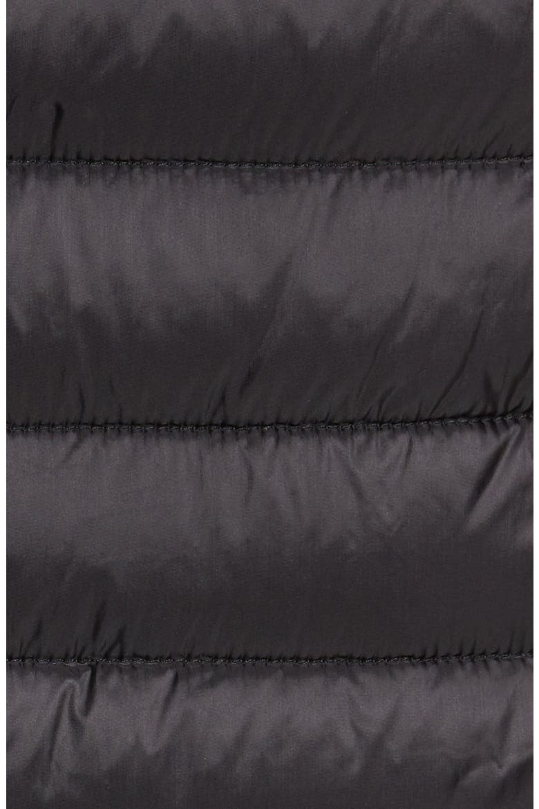 Packable Down Vest, Alternate, color, BLACK