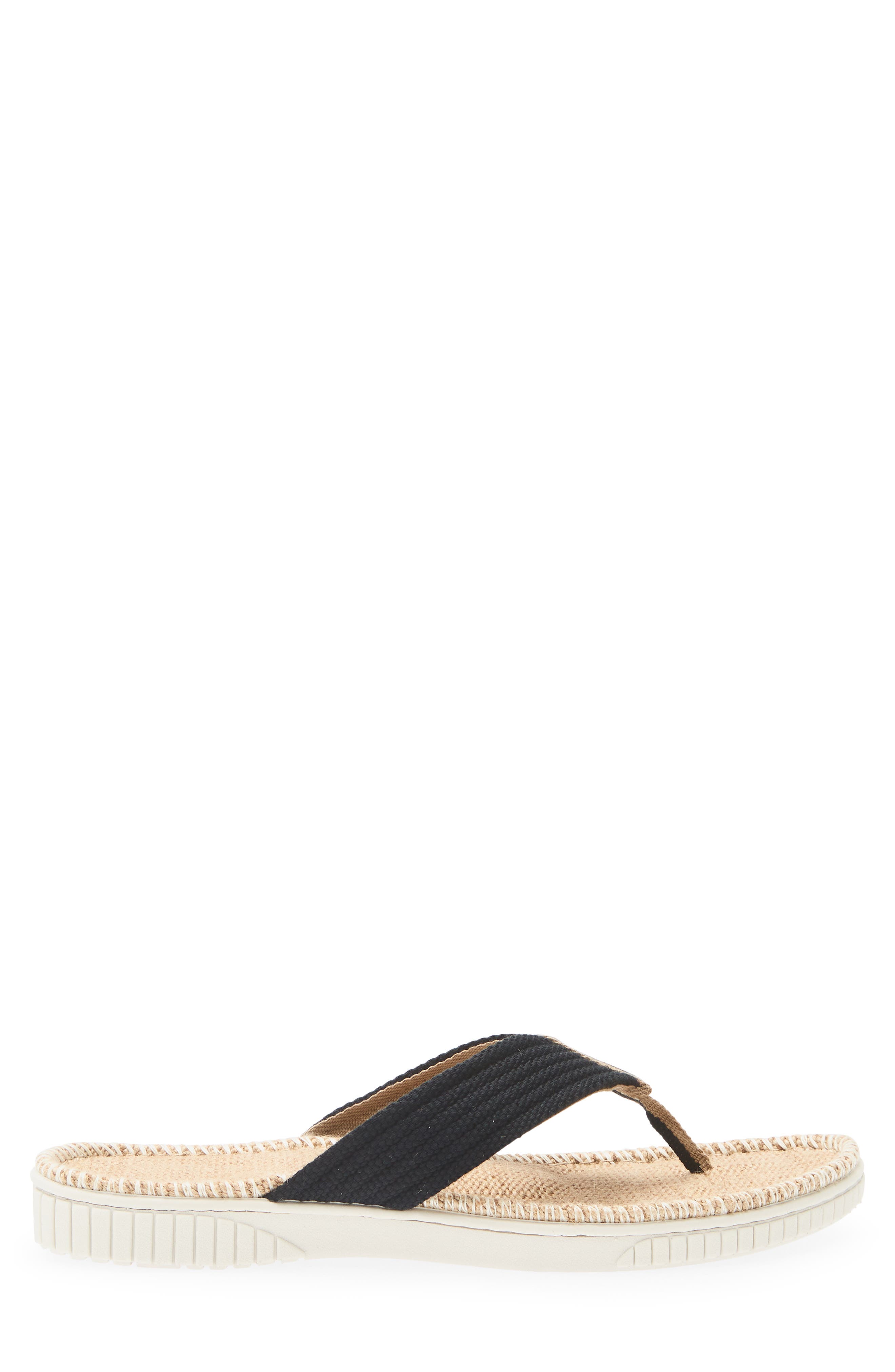 Eden Natures Weave Jute Sandal, Alternate, color, BLACK