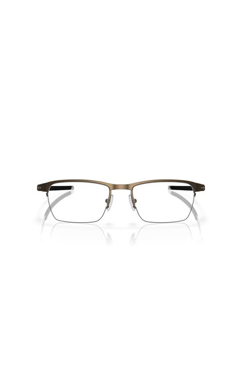 Oakley 53mm Square Optical Glasses In Black