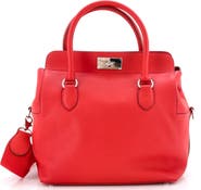 Pre-Owned Hermes Toolbox Bag Swift 26