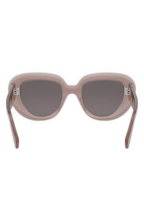 Celine Bold 3 Dots 51mm Gradient Butterfly Sunglasses