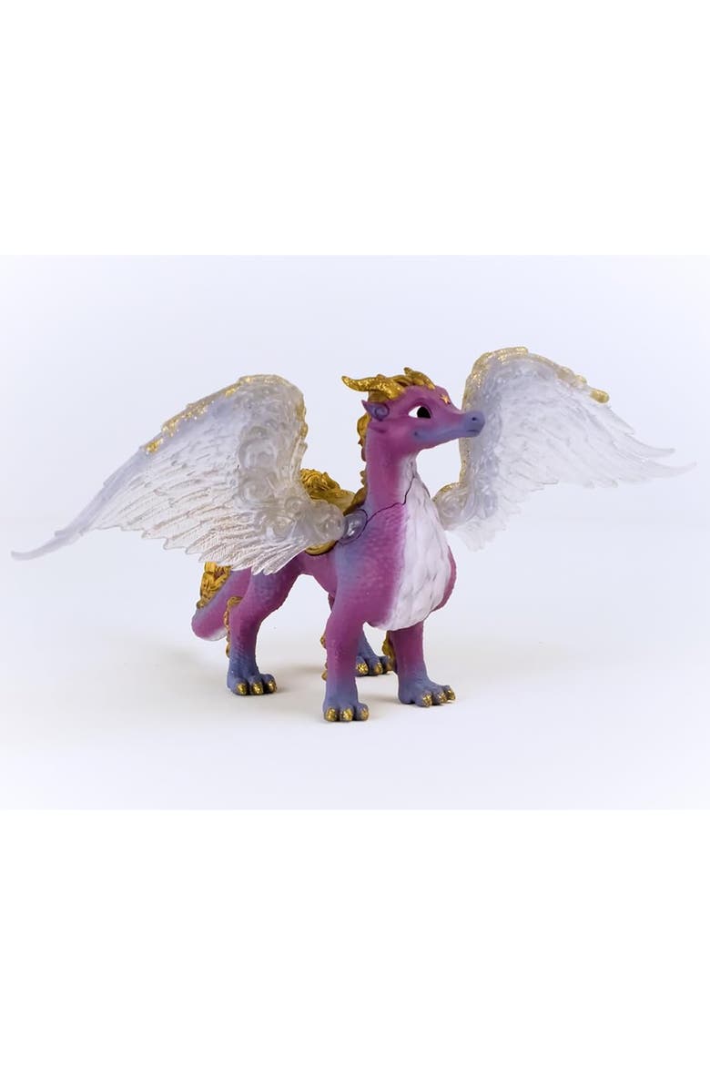 Bayala, Night Sky Dragon Purple & Gold Figurine, Alternate, color, Purple
