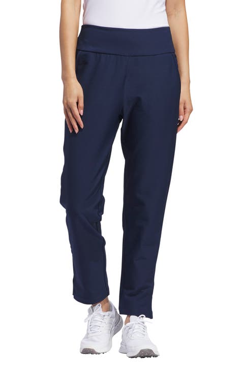 adidas Ultimate Ladies Ankle Golf Trousers - Navy adidas Ultimate Ladies Ankle Golf Trousers - Navy