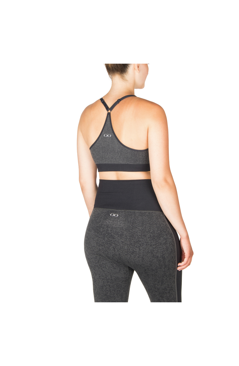 Modern Eternity Maternity Bella Active Maternity Nursing Bra, Alternate, color, Grey Jacquard