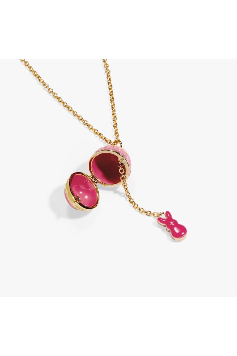 PEEPS Easter egg pendant necklace, Alternate, color, Gold