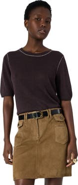 GERARD DAREL Loumia Short Sleeve Sweater