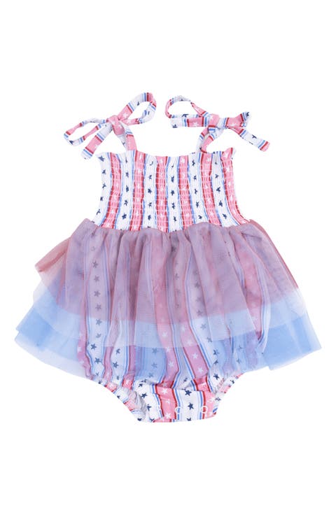Stars & Stripes Tutu Skirted Bodysuit (Baby)