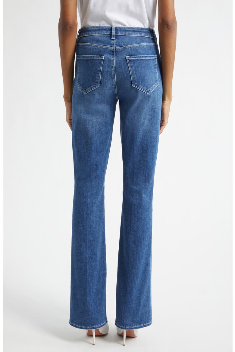 Selma High Waist Sleek Baby Bootcut Jeans, Alternate, color, MEDINA