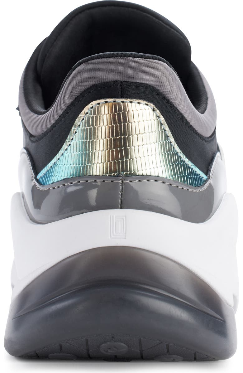 KARL LAGERFELD PARIS Coty Sneaker, Alternate, color, Slate/ Black