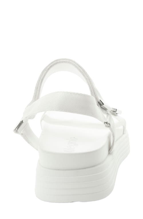 Alegria By Pg Lite Allyson Platform Sandal In White