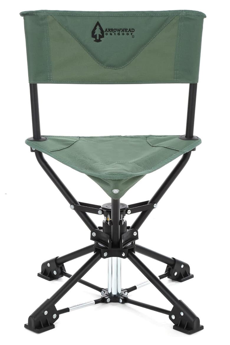 Outdoor 360° Camp Chair, Main, color, GREEN