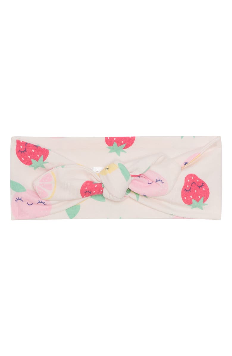 PL Baby by Petit Lem 5-Piece Strawberry Short Set, Alternate, color, Strawberry