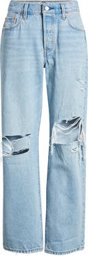 Levi's® 501® '90s Ripped Straight Leg Jeans