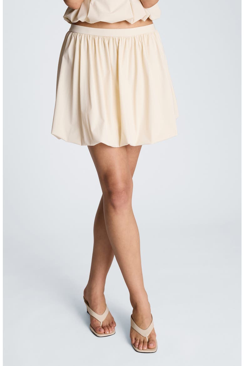 Bubble Miniskirt, Main, color, OYSTER