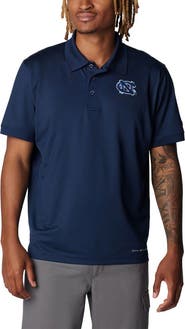 Columbia Men's Columbia Navy North Carolina Tar Heels PFG Tamiami Omni-Shade Polo
