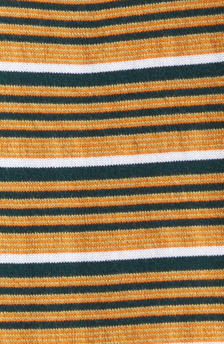 Waste Yarn Project Pico Stripe One of a Kind Polo, Alternate, color, White Multi