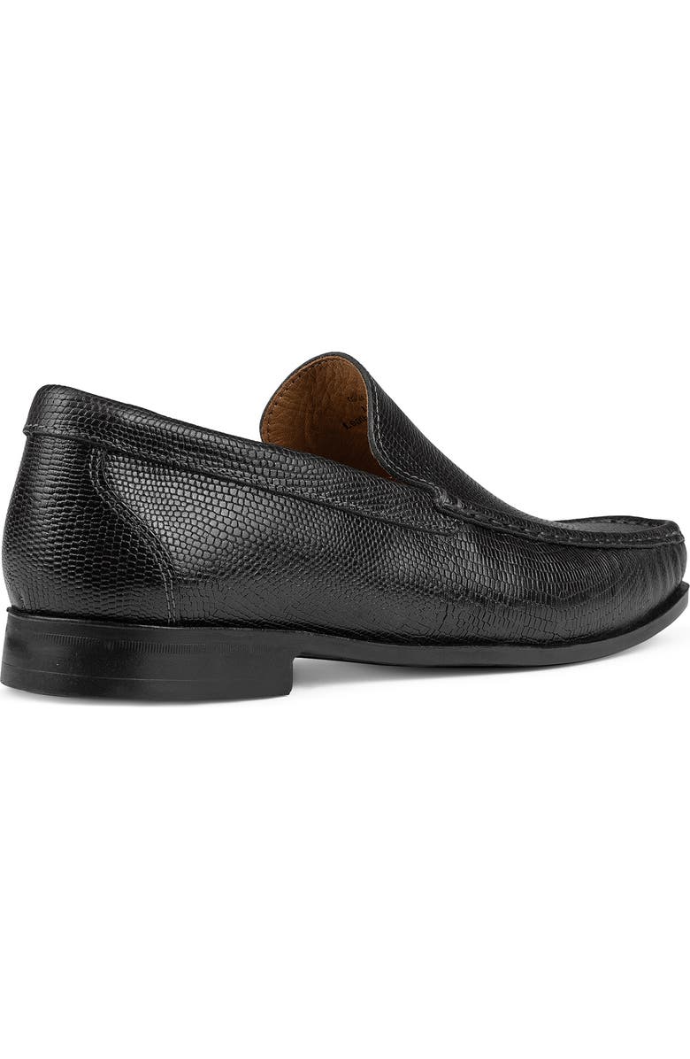 Donald Pliner Lizard Embossed Driver, Alternate, color, Black