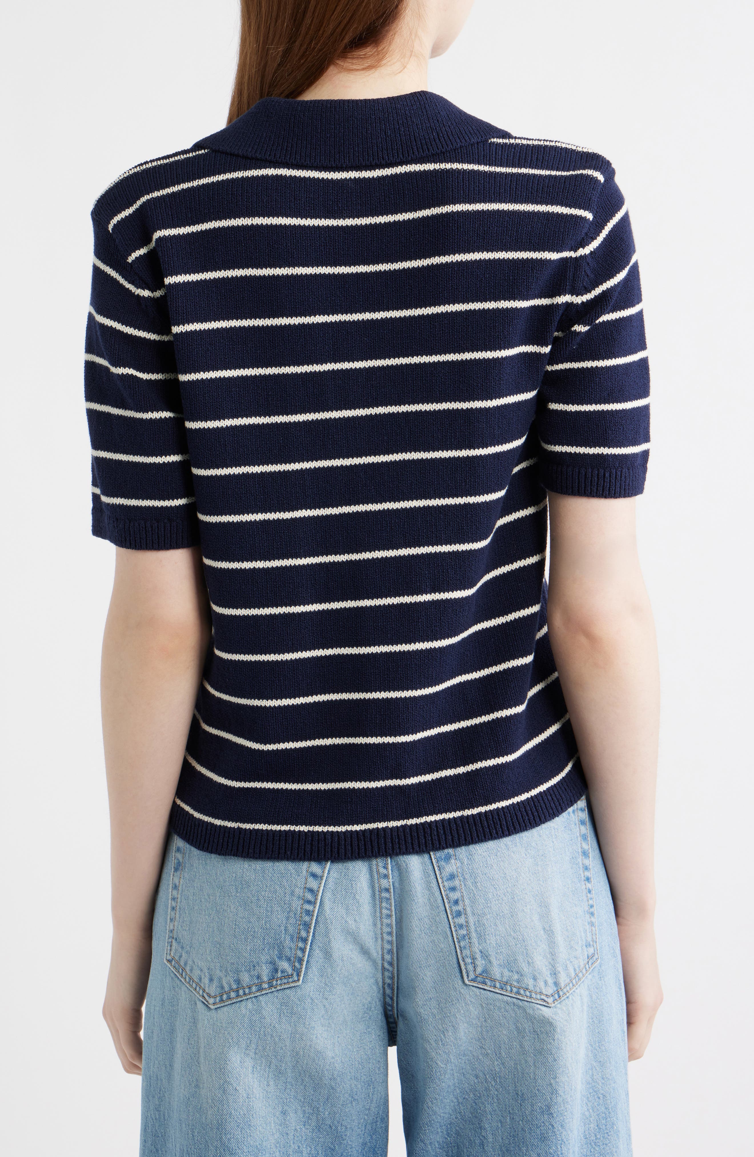 The Stripe Polo Top - image 4