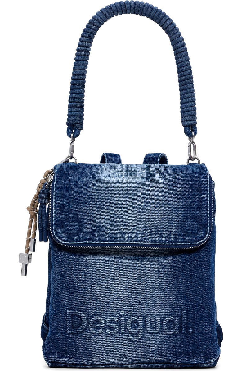 Desigual Mini Backpack, Main, color, Medium Blue