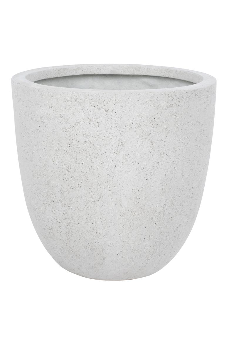 Noemie Stoneware Teacup Planter, Main, color, NATURAL