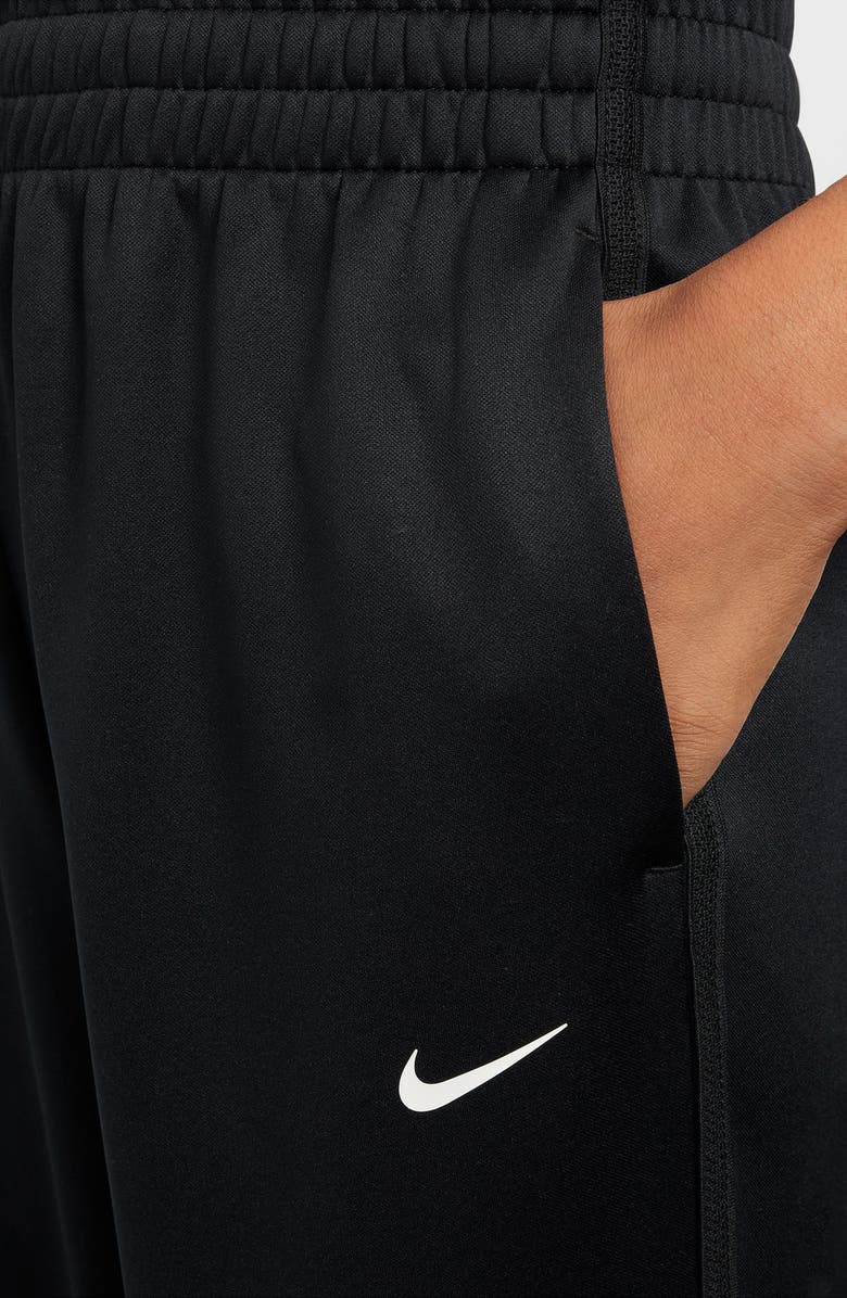 Nike Kids' Knit Joggers, Alternate, color, Black/ Black/ White