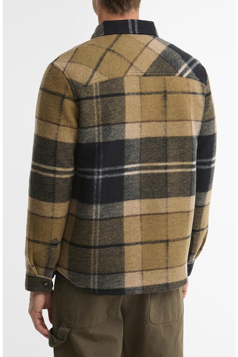 Woodlane Brushed Plaid Shirt Jacket, Alternate, color, BIRCHWOOD DRESS TARTAN