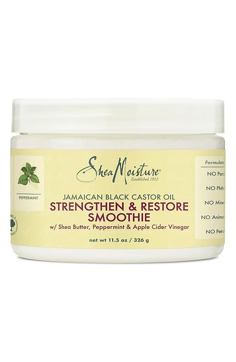 SHEA MOISTURE Jamaican Black Castor Oil Strengthen & Restore Smoothie, Main, color, 