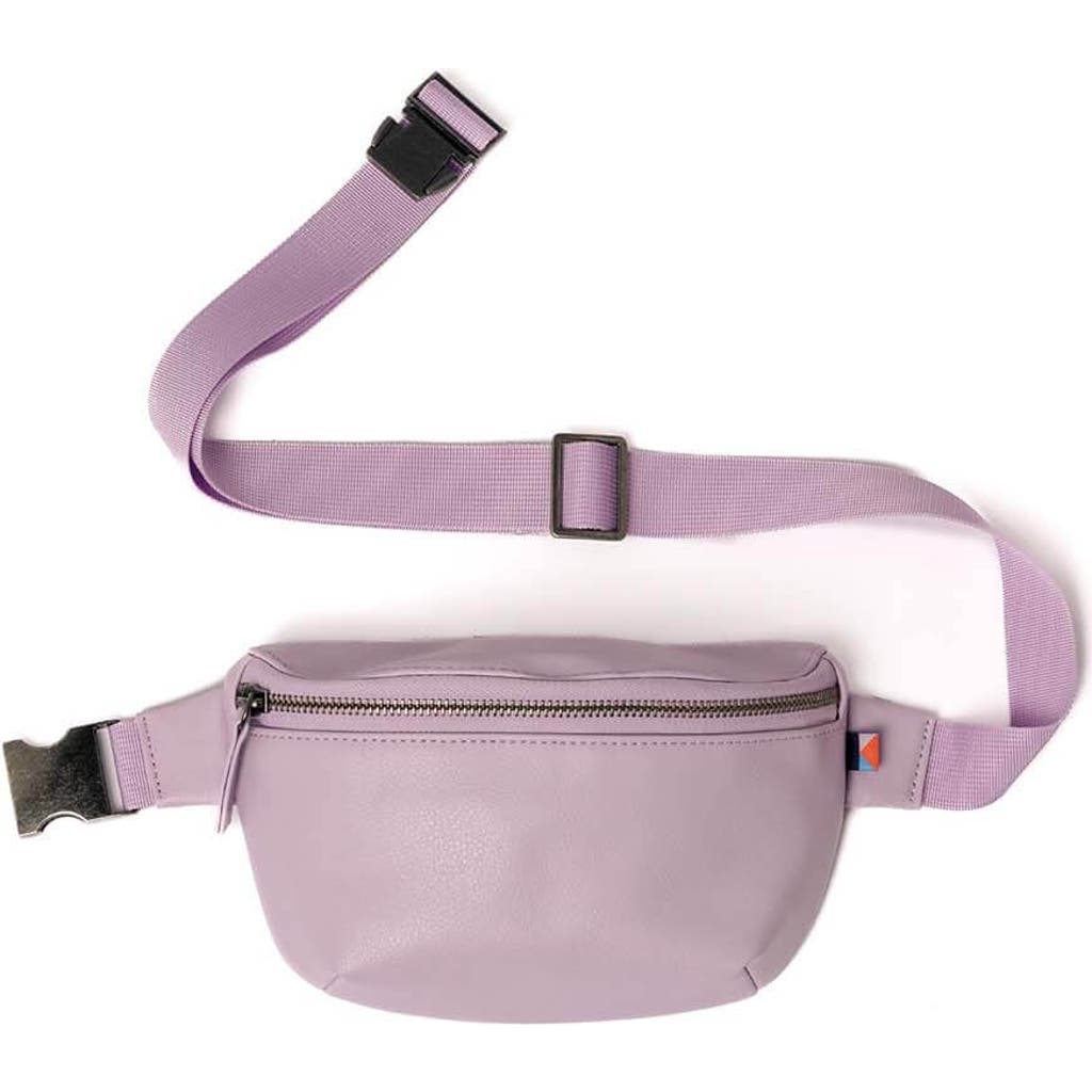 Kibou Wallet Bag Vegan Leather Crossbody Fanny Pack in Lilac  product