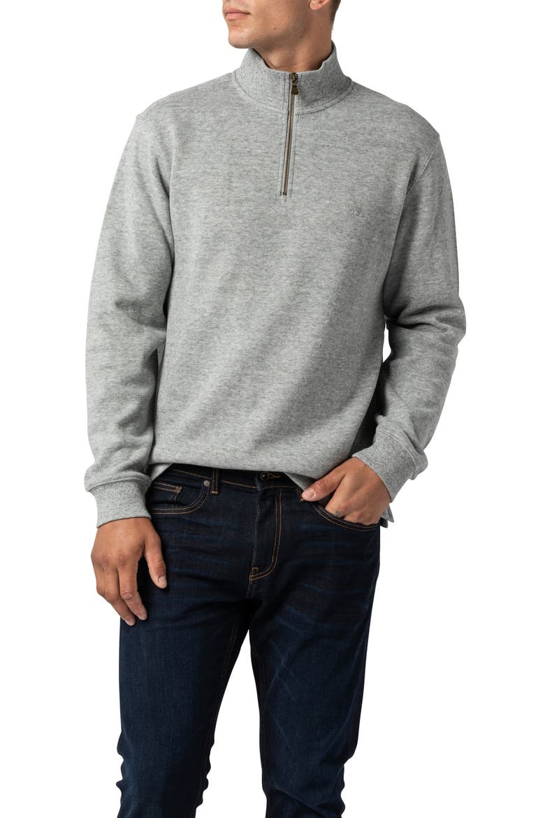 Alton Ave Regular Fit Pullover Sweatshirt, Main, color, SMOKE