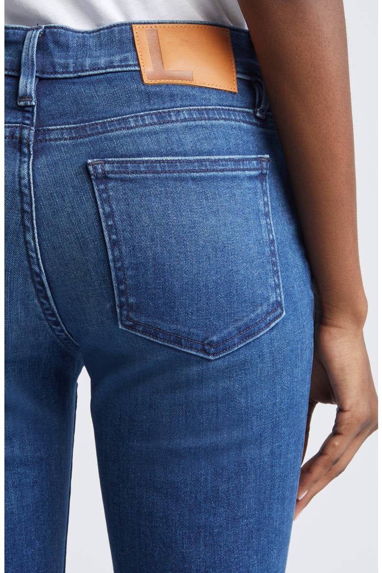 Mercer Kick Flare Jeans, Alternate, color, EMPIRE INDIGO