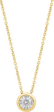 EFFY Round Diamond Pendant Necklace