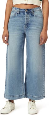 Scotch & Soda The Wave Crop Wide Leg Jeans