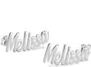 MELANIE MARIE Personalized Name Stud Earrings