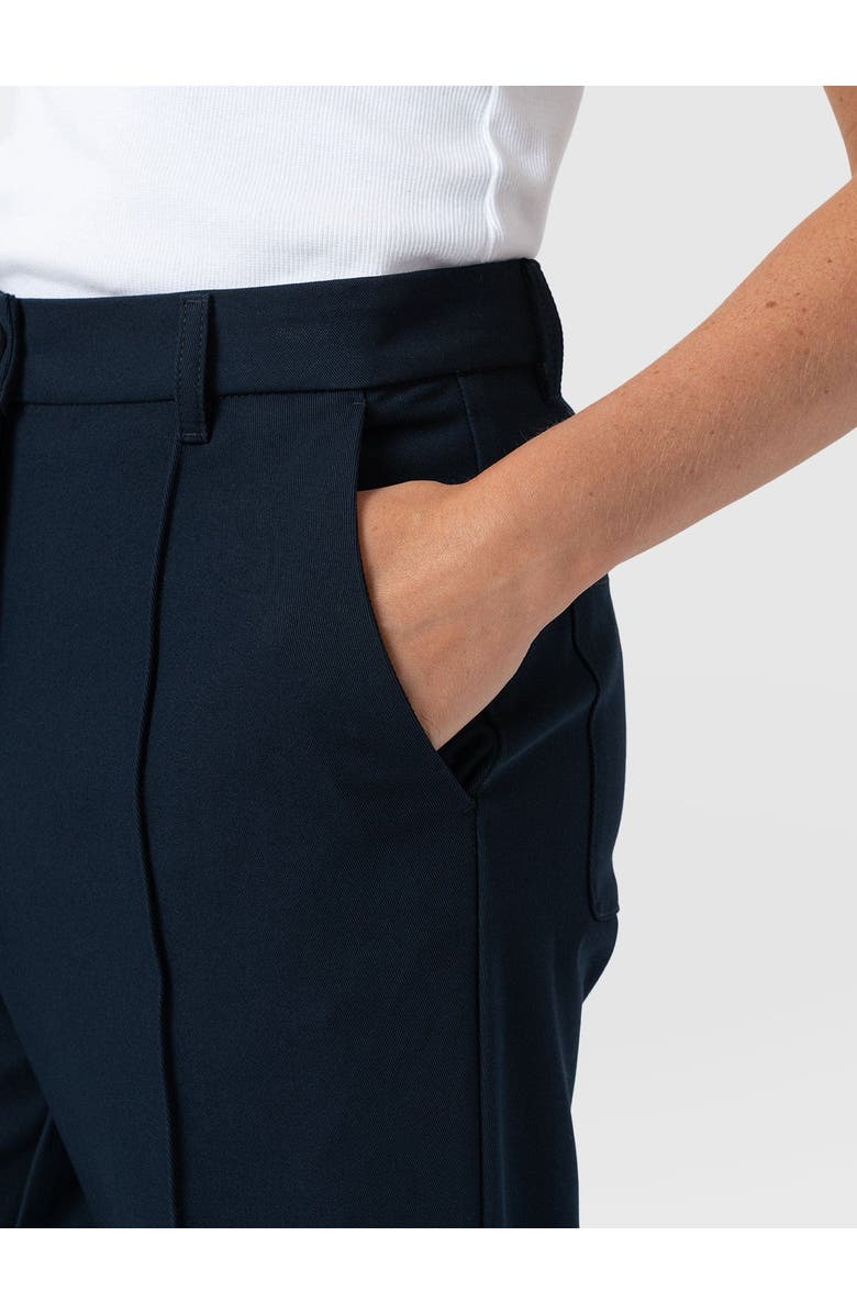 Saint + Sofia Harlow Straight Leg Pant, Alternate, color, Navy