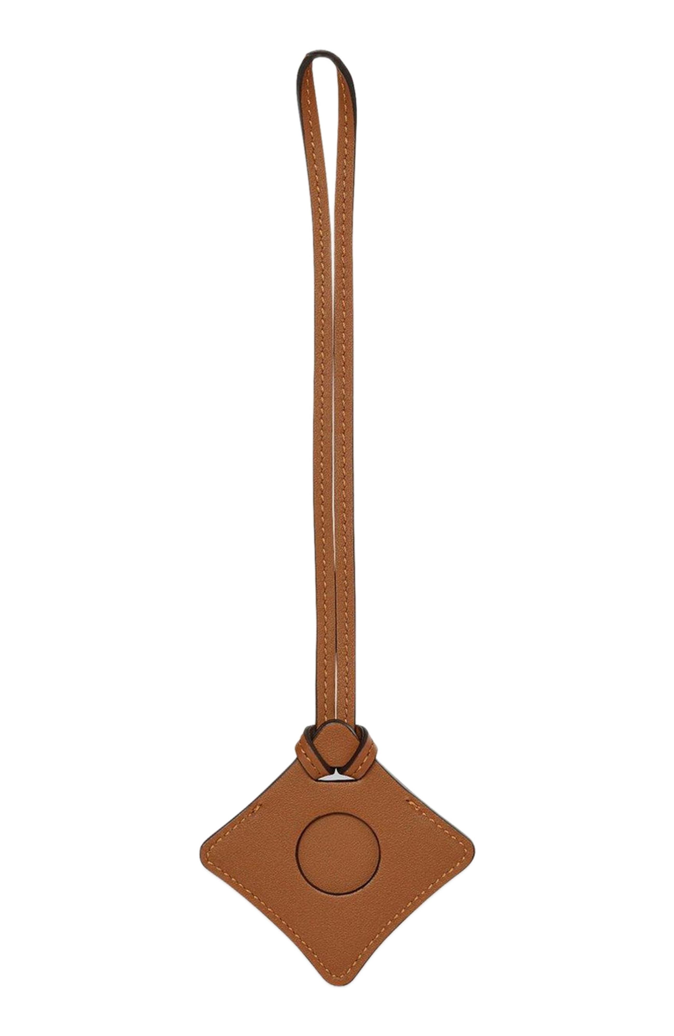 MCM Ottomar AirTag Luggage Charm in Lauretos, Alternate, color, 