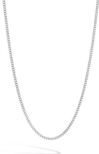 Men's Classic Chain Curb Chain Necklace