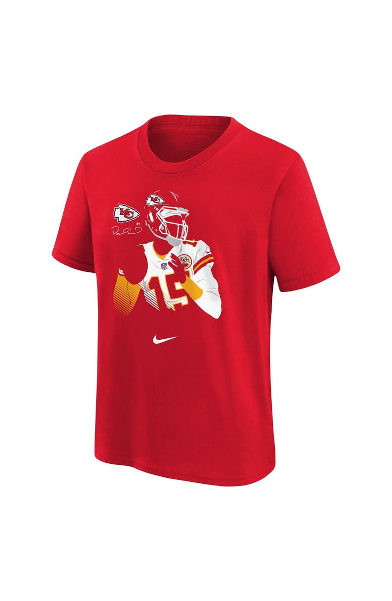Nike Youth Nike Patrick Mahomes Red Kansas City Chiefs Local Player Name & Number T-Shirt, Alternate, color,