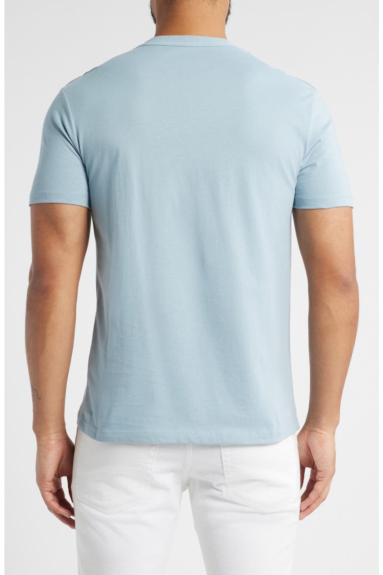 Brace Cotton T-Shirt, Alternate, color, STATIC BLUE