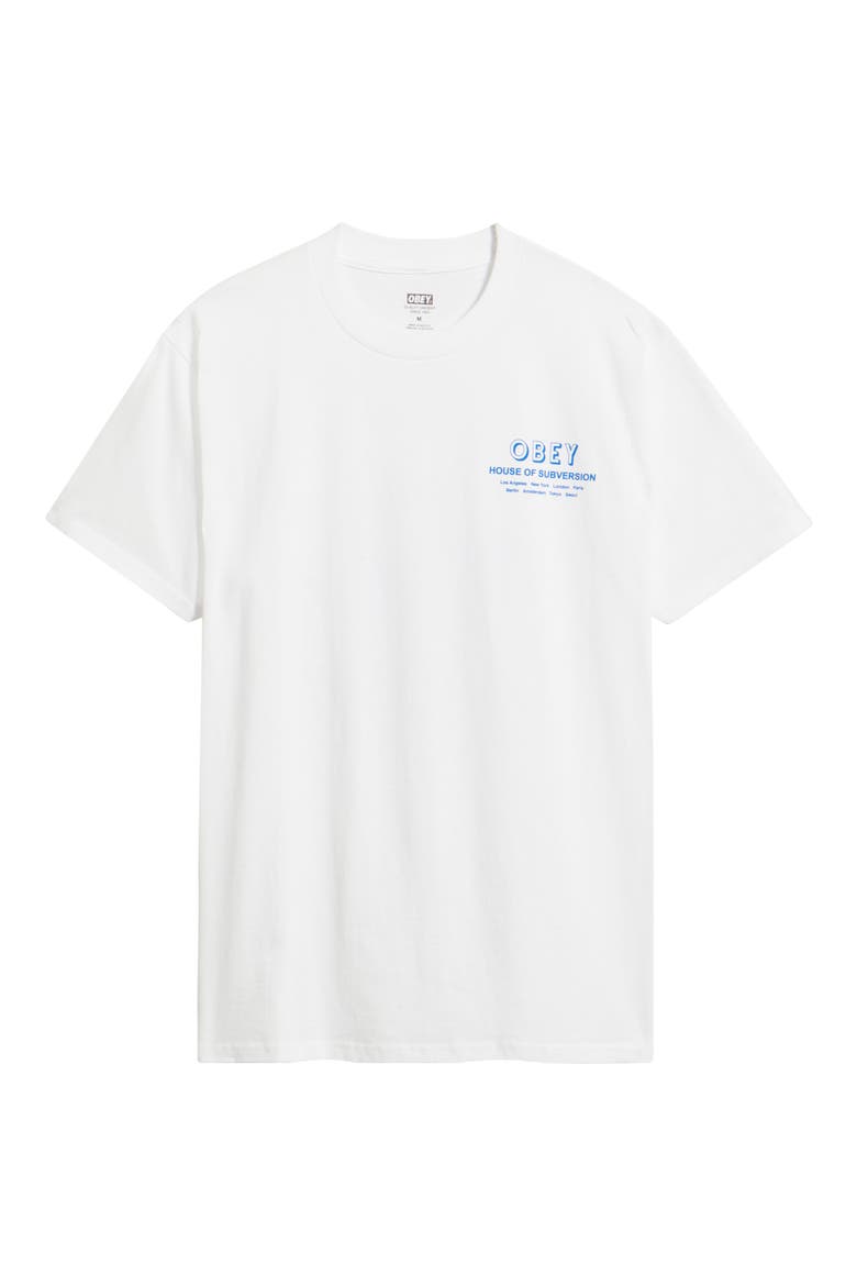 House of Subversion Graphic T-Shirt, Alternate, color, WHITE